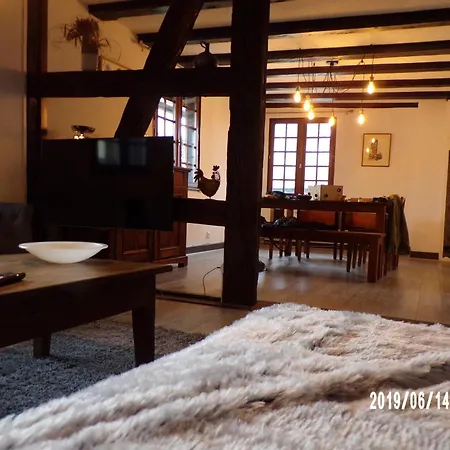 Duplex Saint Lustre, View Over Castle And Storks, 5 Mn From Colmar 아파트 *