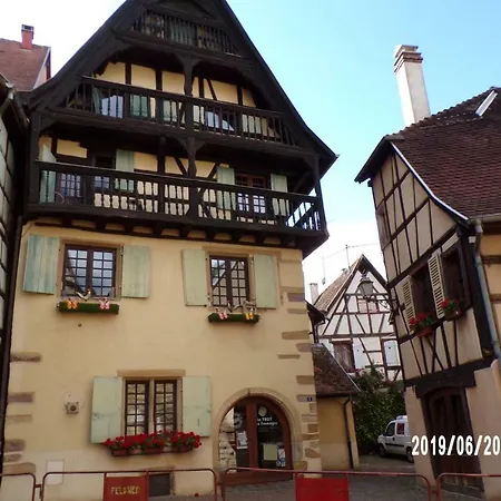 아파트 Duplex Saint Lustre, View Over Castle And Storks, 5 Mn From Colmar 엥기쉬하임